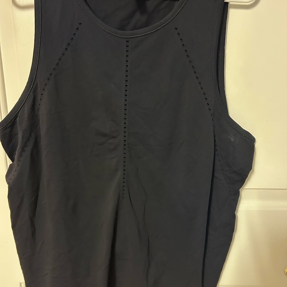 Athleta Black Sleeveless Tank Top